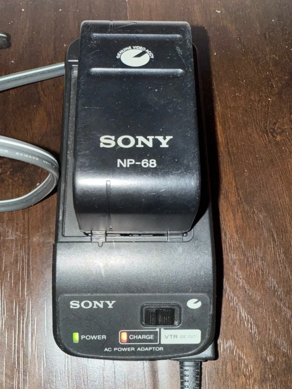 Sony Handycam Vision Camcorder - Dark Gray with Blue Strap
